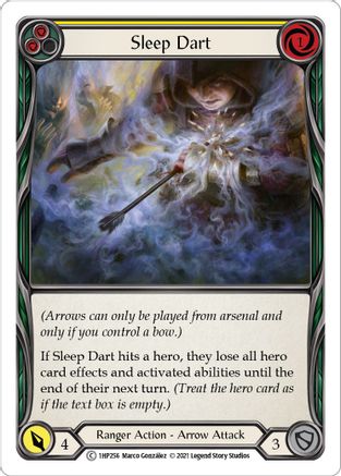 Sleep Dart (Yellow) [1HP256] Flesh And Blood Single Flesh And Blood   