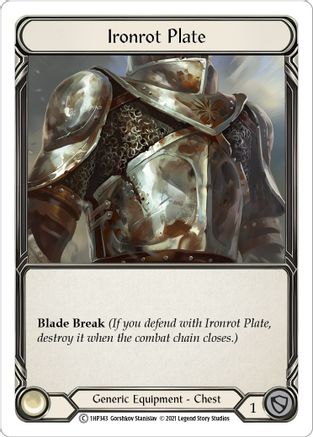 Ironrot Plate [1HP343] Flesh And Blood Single Flesh And Blood   