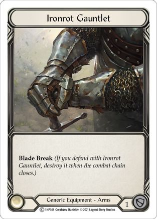 Ironrot Gauntlet [1HP344] Flesh And Blood Single Flesh And Blood   