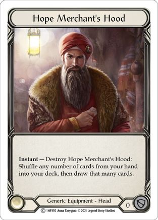 Hope Merchant's Hood [1HP350] Flesh And Blood Single Flesh And Blood   