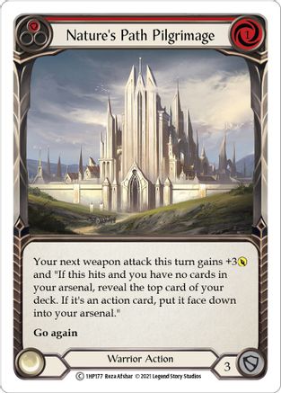 Nature's Path Pilgrimage (Red) [1HP177] Flesh And Blood Single Flesh And Blood   