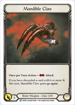 Mandible Claw (Left) [1HP004] Flesh And Blood Single Flesh And Blood   