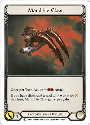Mandible Claw (Right) [1HP005] Flesh And Blood Single Flesh And Blood   