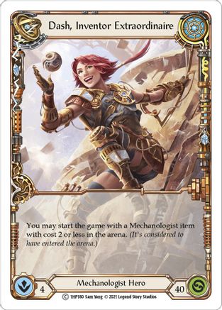 Dash, Inventor Extraordinaire [1HP180] Flesh And Blood Single Flesh And Blood   