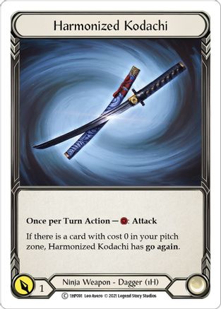 Harmonized Kodachi (Left) [1HP091] Flesh And Blood Single Flesh And Blood   