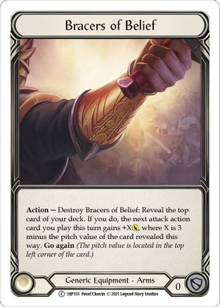 Bracers of Belief [1HP355] Flesh And Blood Single Flesh And Blood   