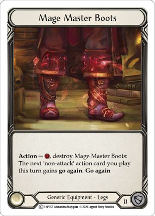Mage Master Boots [1HP357] Flesh And Blood Single Flesh And Blood   
