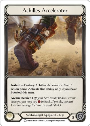 Achilles Accelerator [1HP186] Flesh And Blood Single Flesh And Blood   