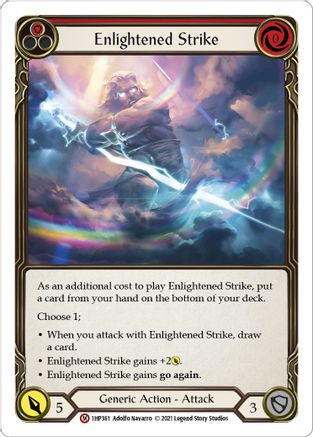 Enlightened Strike [1HP361] Flesh And Blood Single Flesh And Blood   