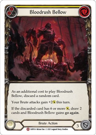 Bloodrush Bellow [1HP014] Flesh And Blood Single Flesh And Blood   