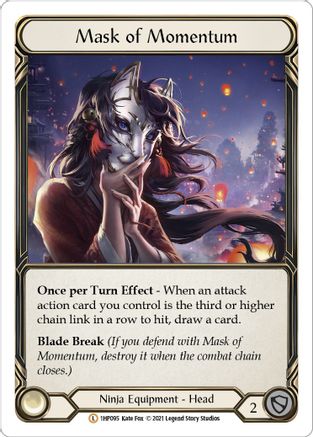 Mask of Momentum [1HP095] Flesh And Blood Single Flesh And Blood   