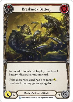 Breakneck Battery (Red) [1HP016] Flesh And Blood Single Flesh And Blood   