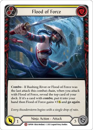 Flood of Force [1HP099] Flesh And Blood Single Flesh And Blood   