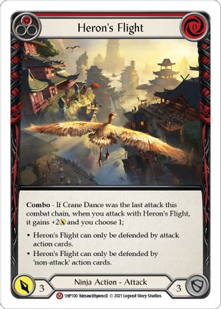 Heron's Flight [1HP100] Flesh And Blood Single Flesh And Blood   