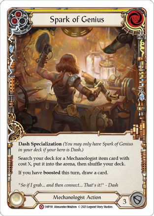Spark of Genius [1HP191] Flesh And Blood Single Flesh And Blood   