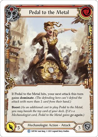 Pedal to the Metal (Red) [1HP196] Flesh And Blood Single Flesh And Blood   