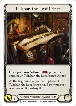 Talishar, the Lost Prince [1HP367] Flesh And Blood Single Flesh And Blood   