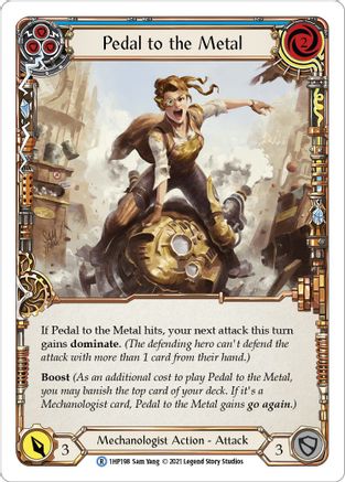 Pedal to the Metal (Blue) [1HP198] Flesh And Blood Single Flesh And Blood   