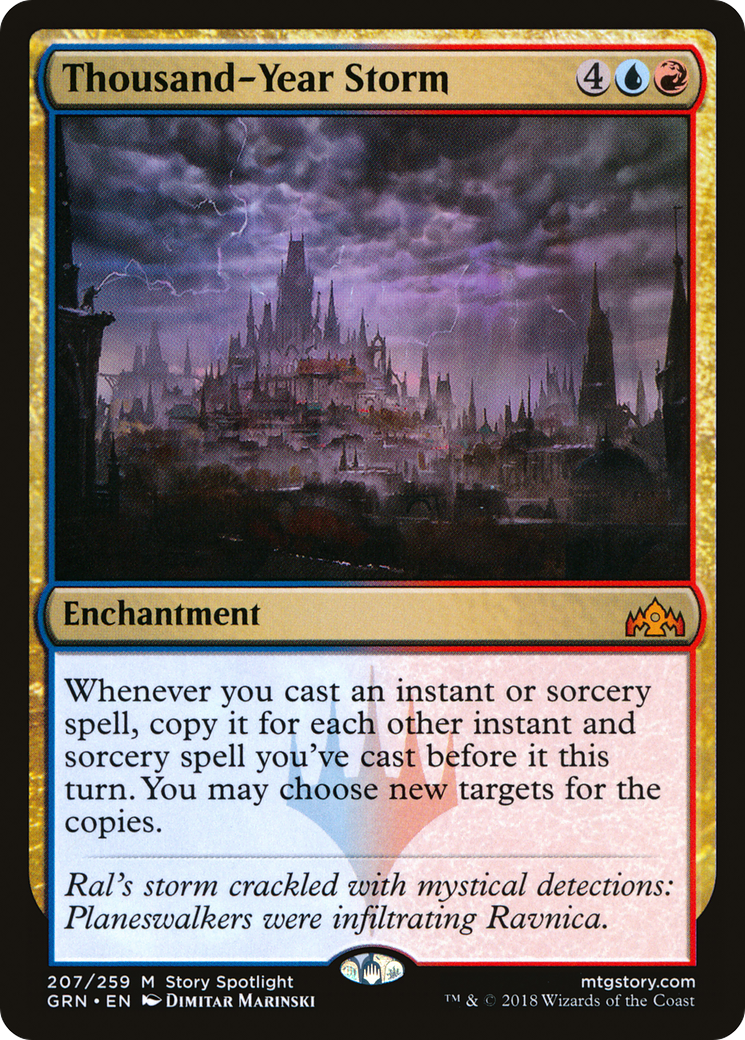 Thousand-Year Storm (GRN-207) [Guilds of Ravnica] Foil MTG Single Wizards of the Coast