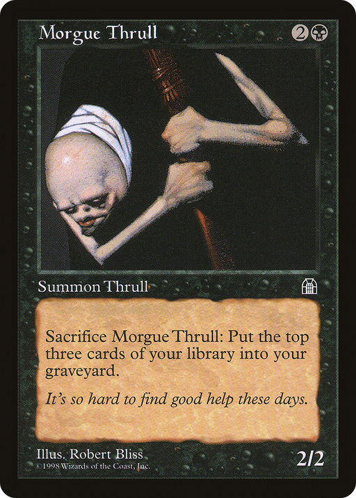 Morgue Thrull (STH-065) [Stronghold] MTG Single Wizards of the Coast