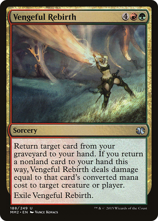 Vengeful Rebirth (MM2-188) [Modern Masters 2015] MTG Single Modern Masters 2015