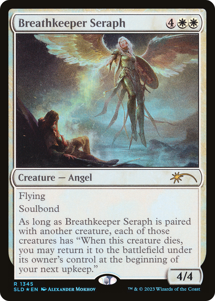 Breathkeeper Seraph (SLD-1345) [Secret Lair] Drop Foil MTG Single Wizards of the Coast