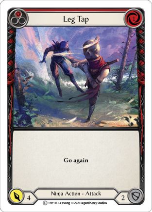Leg Tap (Red) [1HP116] Flesh And Blood Single Flesh And Blood   