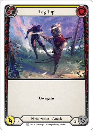 Leg Tap (Yellow) [1HP117] Flesh And Blood Single Flesh And Blood   