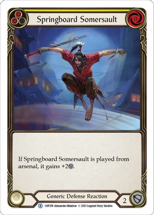Springboard Somersault [1HP374] Flesh And Blood Single Flesh And Blood   