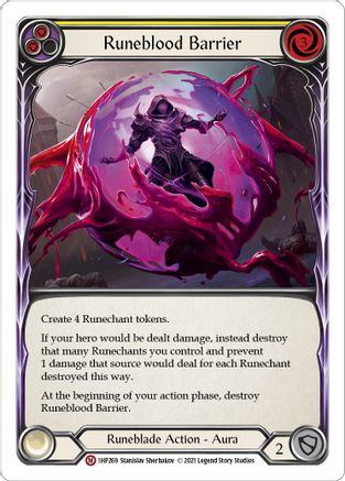 Runeblood Barrier [1HP269] Flesh And Blood Single Flesh And Blood   