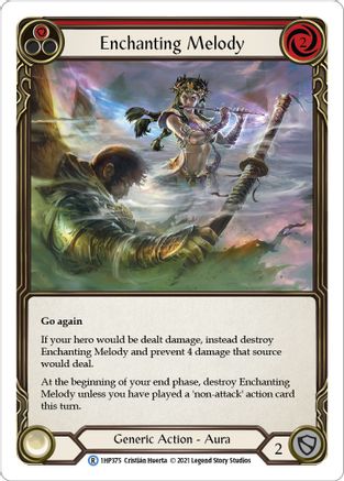 Enchanting Melody (Red) [1HP375] Flesh And Blood Single Flesh And Blood   