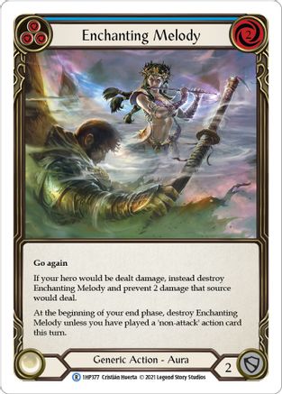 Enchanting Melody (Blue) [1HP377] Flesh And Blood Single Flesh And Blood   
