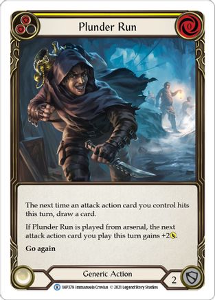 Plunder Run (Yellow) [1HP379] Flesh And Blood Single Flesh And Blood   