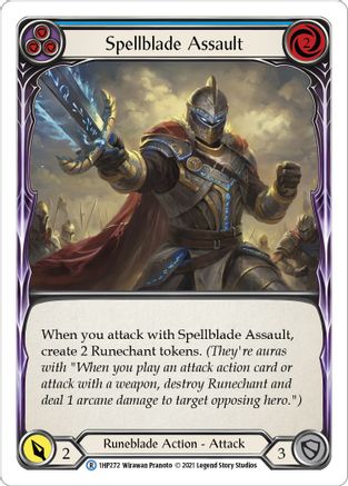 Spellblade Assault (Blue) [1HP272] Flesh And Blood Single Flesh And Blood   