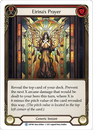 Eirina's Prayer (Red) [1HP384] Flesh And Blood Single Flesh And Blood   