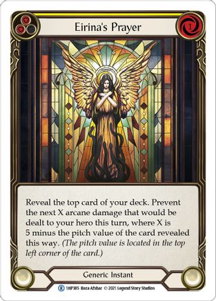 Eirina's Prayer (Yellow) [1HP385] Flesh And Blood Single Flesh And Blood   