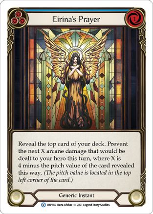 Eirina's Prayer (Blue) [1HP386] Flesh And Blood Single Flesh And Blood   
