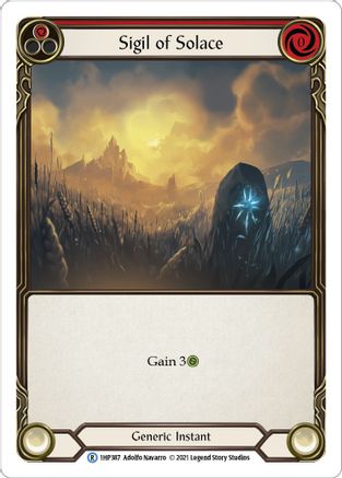 Sigil of Solace (Red) [1HP387] Flesh And Blood Single Flesh And Blood   