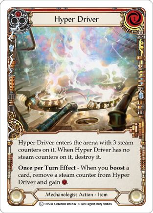 Hyper Driver [1HP218] Flesh And Blood Single Flesh And Blood   