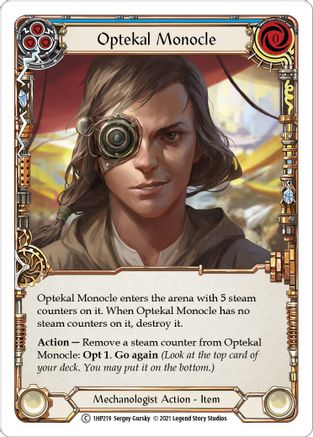 Optekal Monocle [1HP219] Flesh And Blood Single Flesh And Blood   