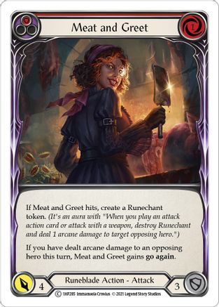 Meat and Greet (Red) [1HP285] Flesh And Blood Single Flesh And Blood   