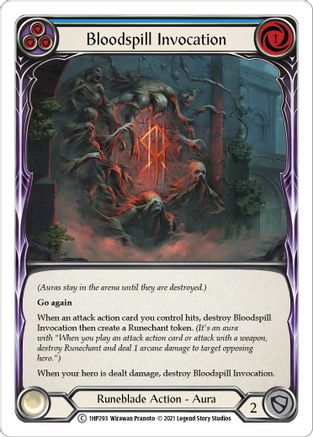 Bloodspill Invocation (Blue) [1HP293] Flesh And Blood Single Flesh And Blood   