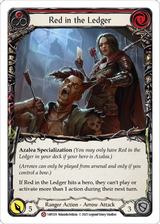 Red in the Ledger [1HP229] Flesh And Blood Single Flesh And Blood   