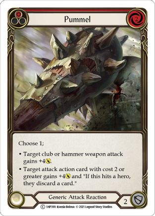 Pummel (Red) [1HP399] Flesh And Blood Single Flesh And Blood   