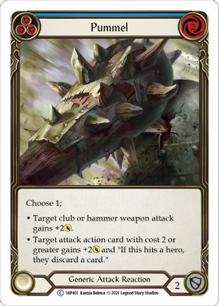 Pummel (Blue) [1HP401] Flesh And Blood Single Flesh And Blood   