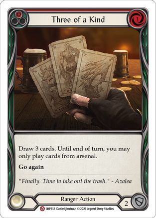 Three of a Kind [1HP232] Flesh And Blood Single Flesh And Blood   