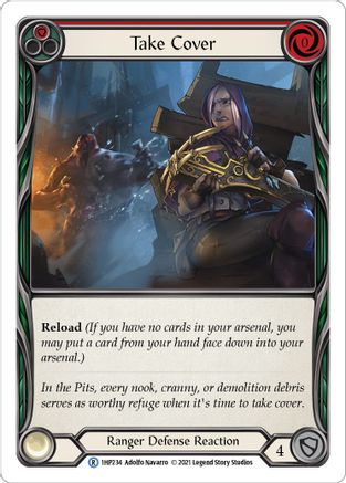 Take Cover (Red) [1HP234] Flesh And Blood Single Flesh And Blood   