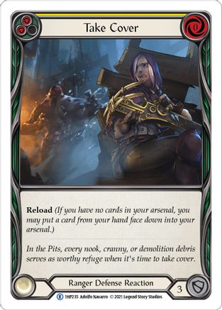 Take Cover (Yellow) [1HP235] Flesh And Blood Single Flesh And Blood   