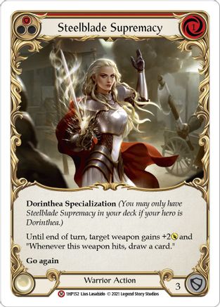 Steelblade Supremacy [1HP152] Flesh And Blood Single Flesh And Blood   
