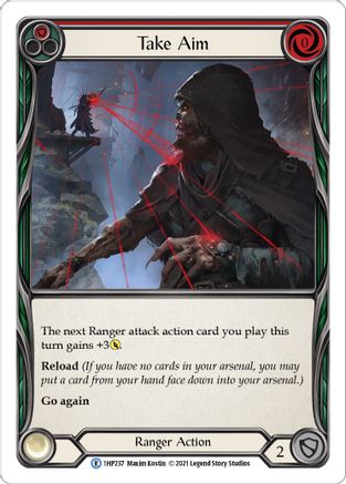 Take Aim (Red) [1HP237] Flesh And Blood Single Flesh And Blood   